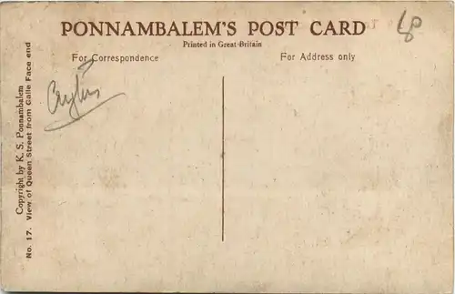 Colombo - Clock Tower - Ceylon -81334