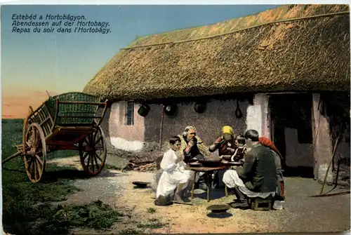 Abendessen auf der Hortobagy -463432