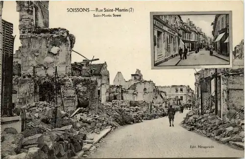 Soissons - Rue Saint Martin -462678