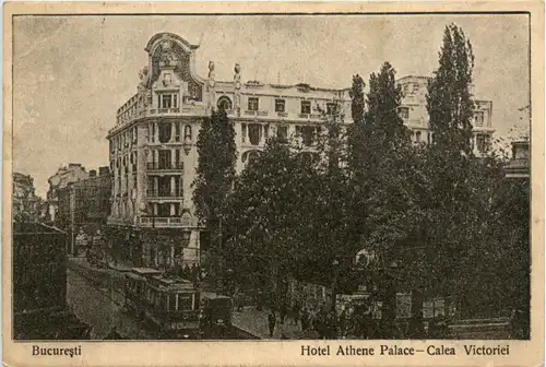 Bucuresti - Hotel Athene Palace - Feldpost Heeres Gruppe von Mackensen -462884