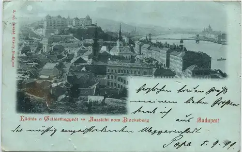 Budapest - Aussicht vom Blocksberg -463376