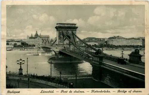Budapest - Kettenbrücke -463582
