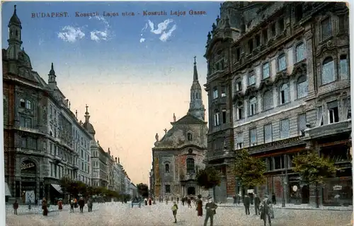 Budapest - Kossuth Lajos Gasse -463762