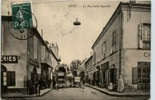 Setif, la Rue Saint-Augustin -363568
