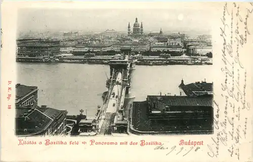 Budapest - Paorama mit Basilika -463942