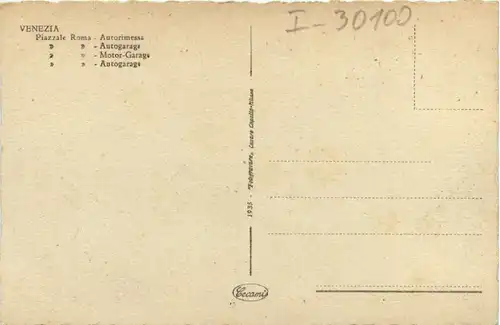 Venezia - Piazzale Roma - Autogarage -461994