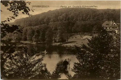 Saarbrücken - Partie am Deutsch-Mühlenweiher -464376