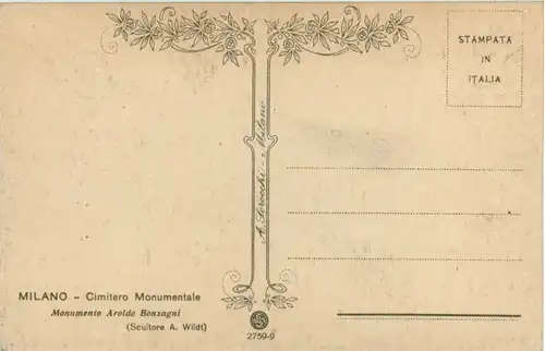 Milano - Cimitero Monumentale -462134