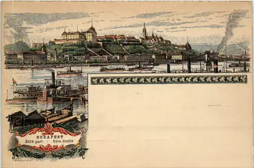 Budapest - Litho - Ganzsache -463680