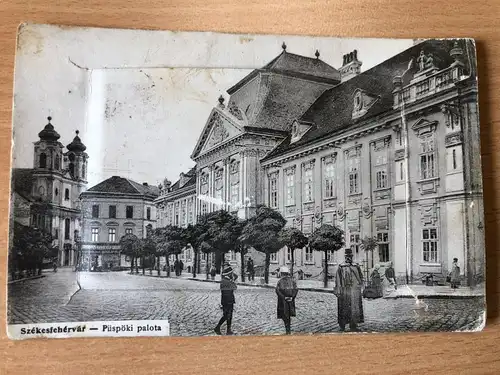 Szekesfehervar - Püspöli palota - mechanische Karte -S318