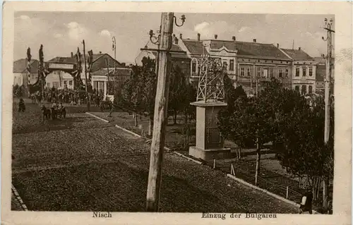 Nisch - Einzg der Bulgaren - Feldpost -464204