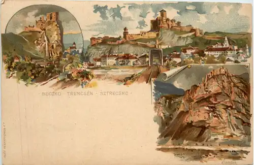 Becko Trencsen - Litho -463840