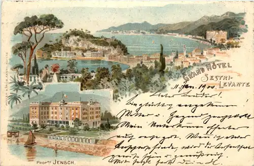 Grand Hotel - Sestri-Levante - Litho -462414