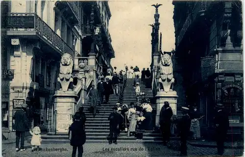 Blankenberghe - Les escallers rue de l Eglise -465140