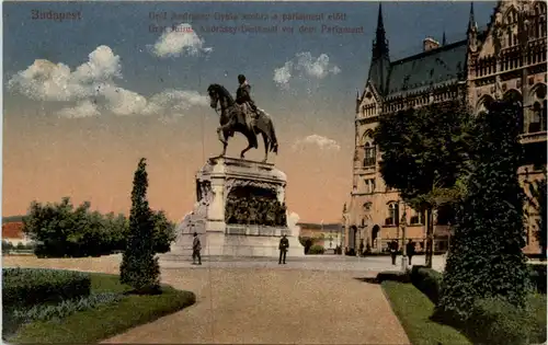 Budapest - Graf Julius Denkmal - Feldpost -463860