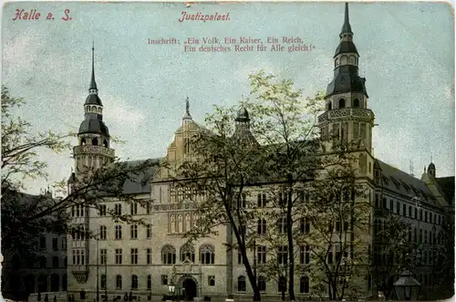 Halle - Justizpalast -464238