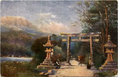 Entrance to Japanese Village - Tucks -464630