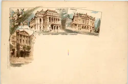 Budapest - Litho - Ganzsache -463980