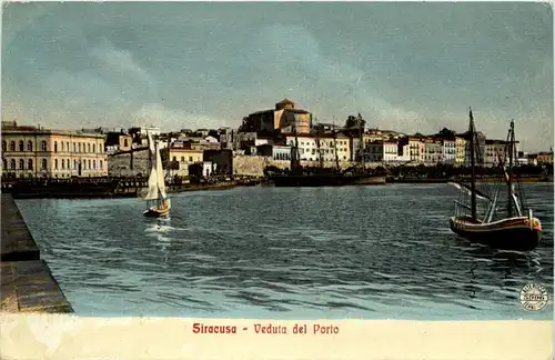 Siracusa - Veduta del Porto -429238