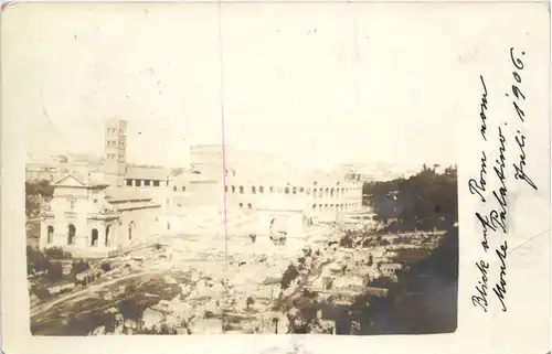 Blick auf Rom vom Monte Palatino 1906 -464378
