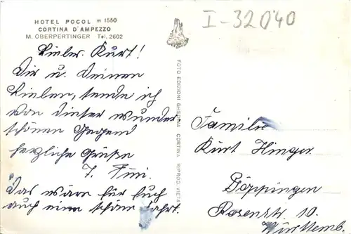 Albergo Pocol- Cortina d Ampezzo -462594