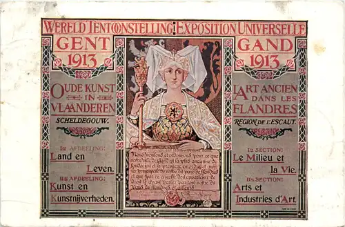 Gent - Gand - Exposition Universelle 1913 -465420