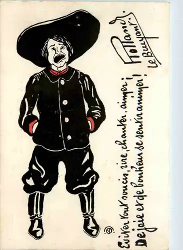 Belgique Künstlerkarte Holland Le Bueyant -465026