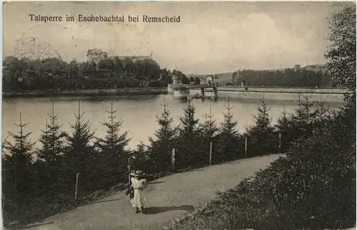 Talsperre im Eschebachtal bei Remscheid -464632