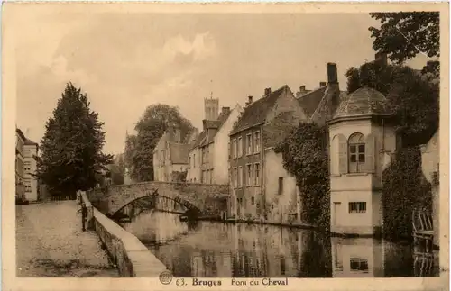 Bruges - Pont du Cheval -465126