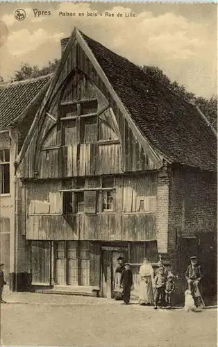 Ypres - Maison en bois Rue de Lille -464910