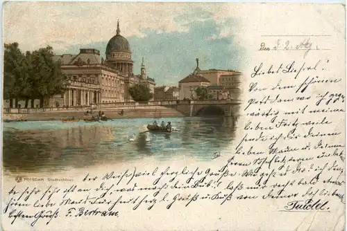 Potsdam - Stadtschloss - Litho -464638