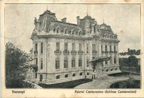 Bucuresti - Palatul Cantacuzino - Feldpost Nr. 308 -462894