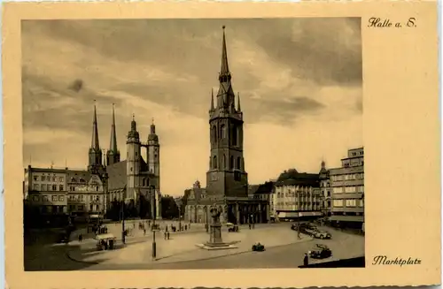 Halle - Marktplatz -464314