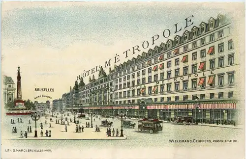 Bruxelles - Hotel Metropole - Litho -464932