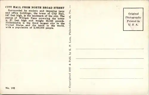 Philadelphia - City Hall -444900