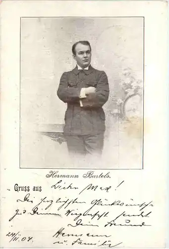 Hermann Bartels - Bürgermeister von Hannover -464674