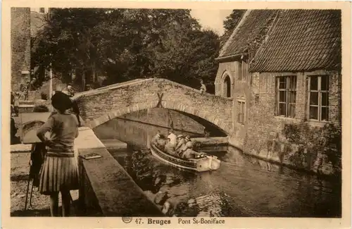 Bruges - Pont Saint Boniface -465132