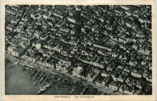 Salonique - vue d areoplane -429898
