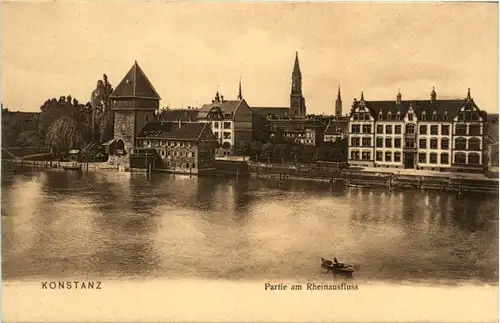 Konstanz - Partie am Rheinausfluss -466120