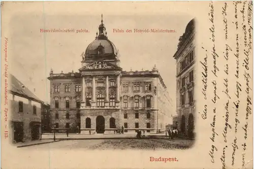 Budapest - Palais des Honved Ministeriums -463534