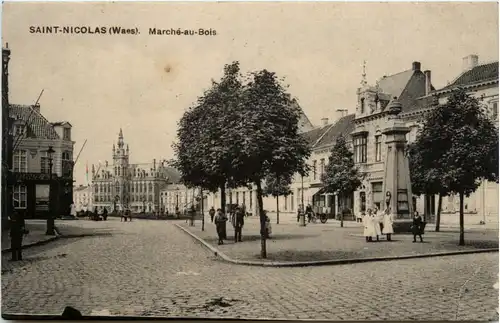 Saint-Nicolas Waes - Marche au Bois -465412