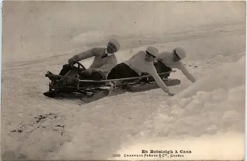 En Bobsleigh a Caux -465896