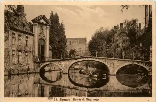 Bruges - Entree du Beguinage -465134