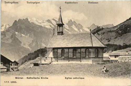 Mürren - Katholische Kirche -465950