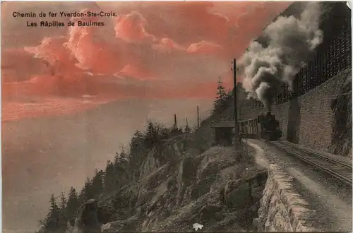 Chemin de fer Yverdon - Ste. Croix - Les Rapilles de Baulmes -466070