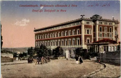 Constantinople - Deutsche Botschaft in Pera -430658
