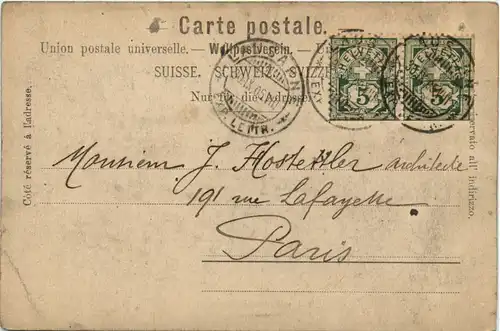 Bern - Das neue Postgebäude -466170