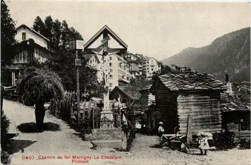 Chemin de fer Martigny - Le Chatelard - Finhaut -466950