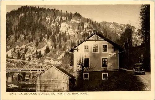 La Douane Suisse au Pont de Biaufond -465798