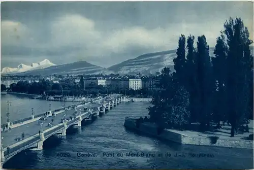 Geneve - Pont du Mont Blanc -466990